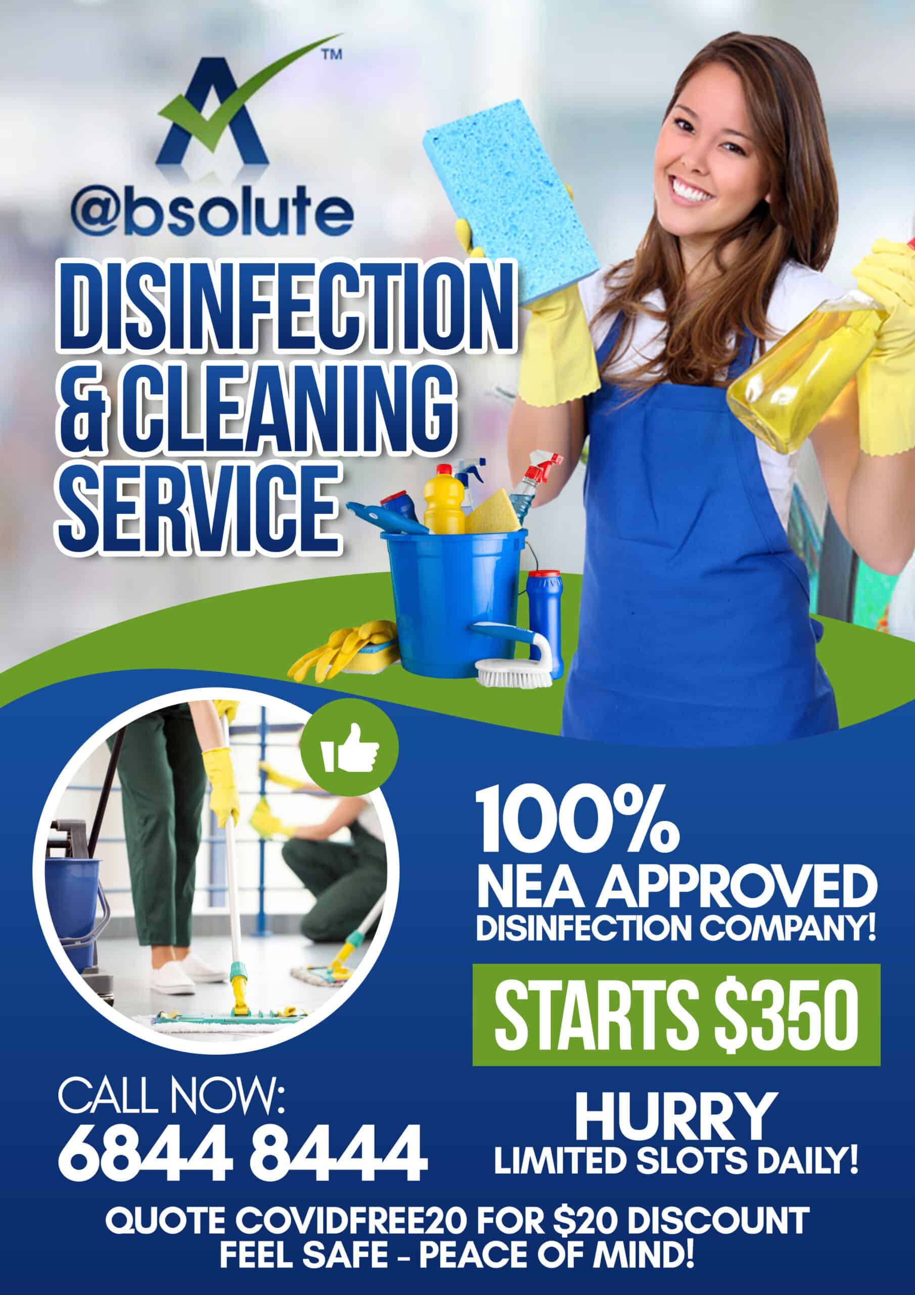 Disinfection service cost in Singapore