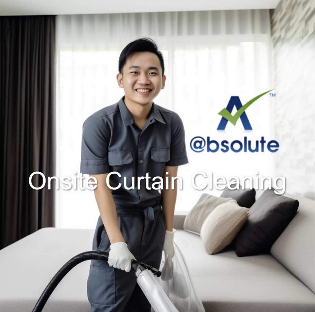 Onsite Curtain Cleaning Service
